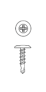 Modified Truss/Wafer Head Self Drilling Screw
